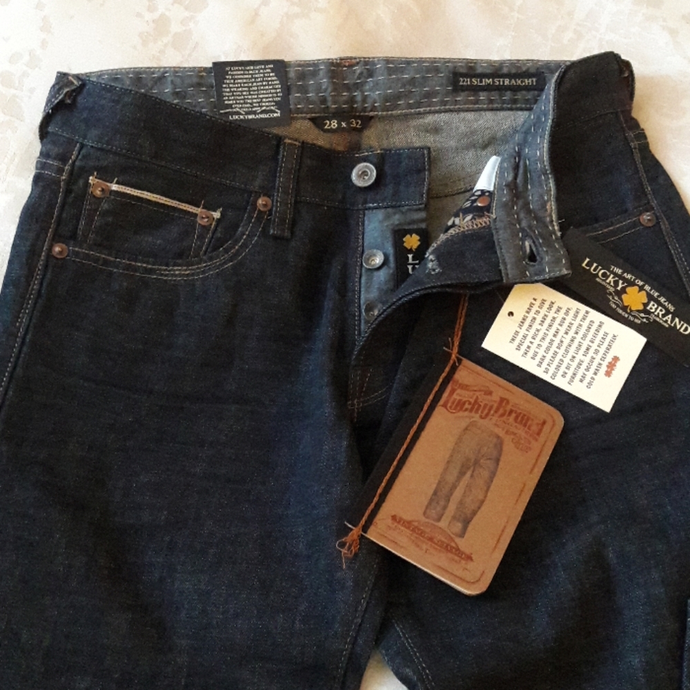 LB SELVAGE JEANS 100% COTTON